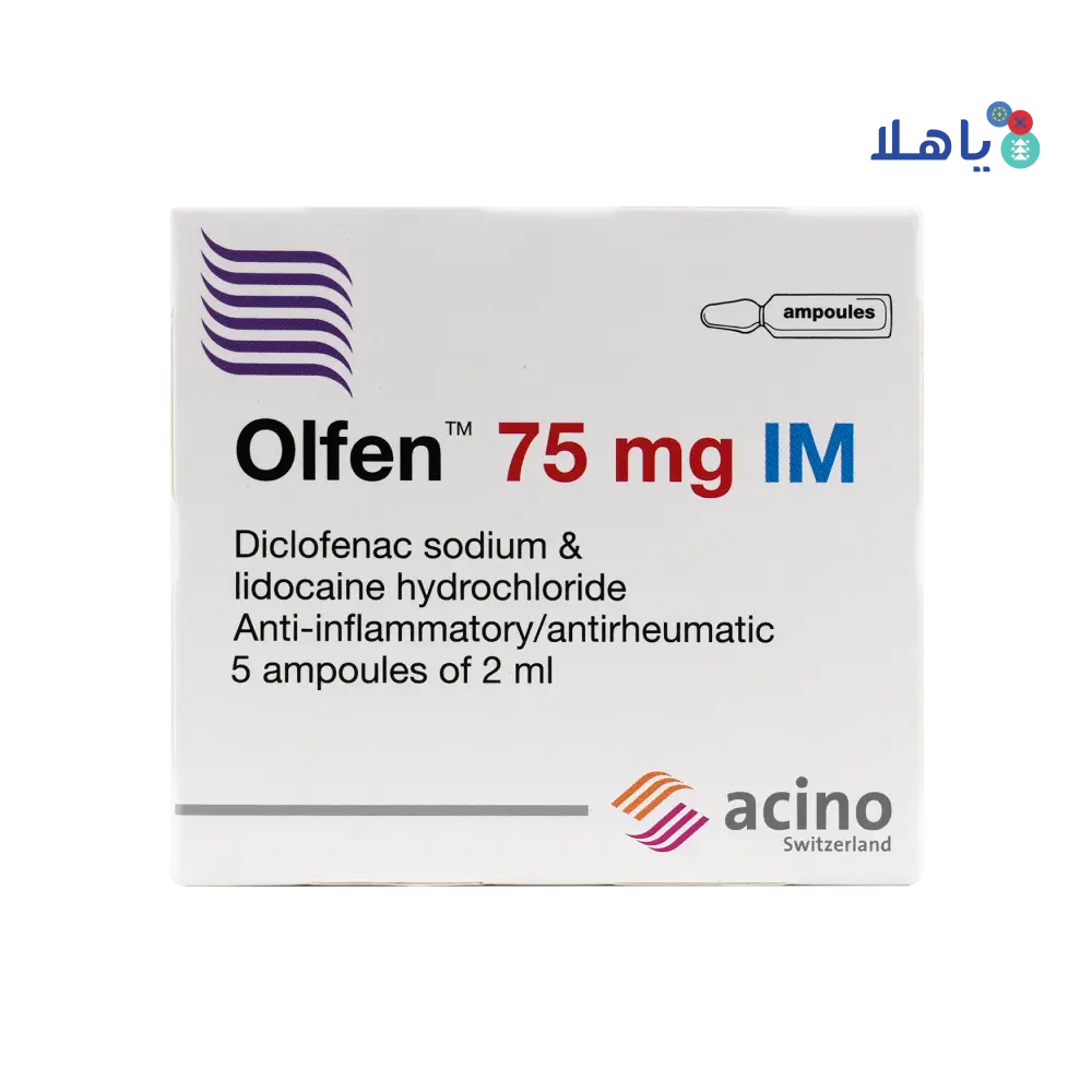 OLFEN 75MG 2ML 5 AMPOULES