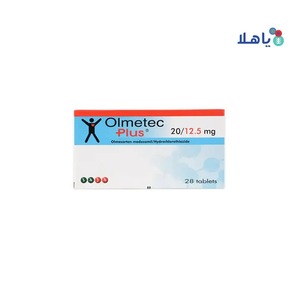 SAJA - Olmetec Plus 20/12.5Mg 28 Tab - Pharmazone - 