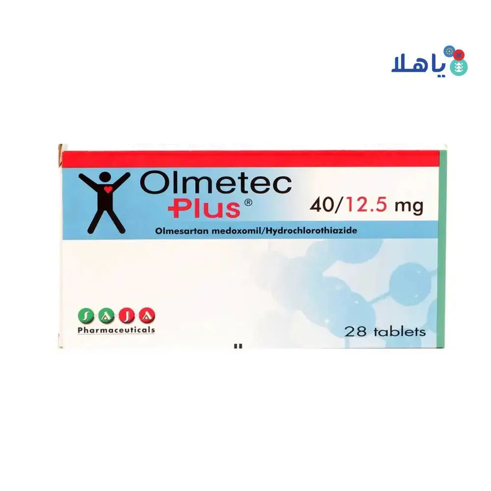 SAJA - Olmetec Plus 40/12.5Mg 28 Tab - Pharmazone - 