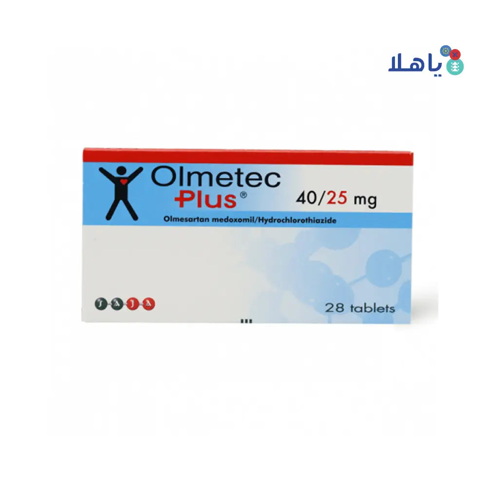 OLMETEC PLUS 40/25MG 28 TAB