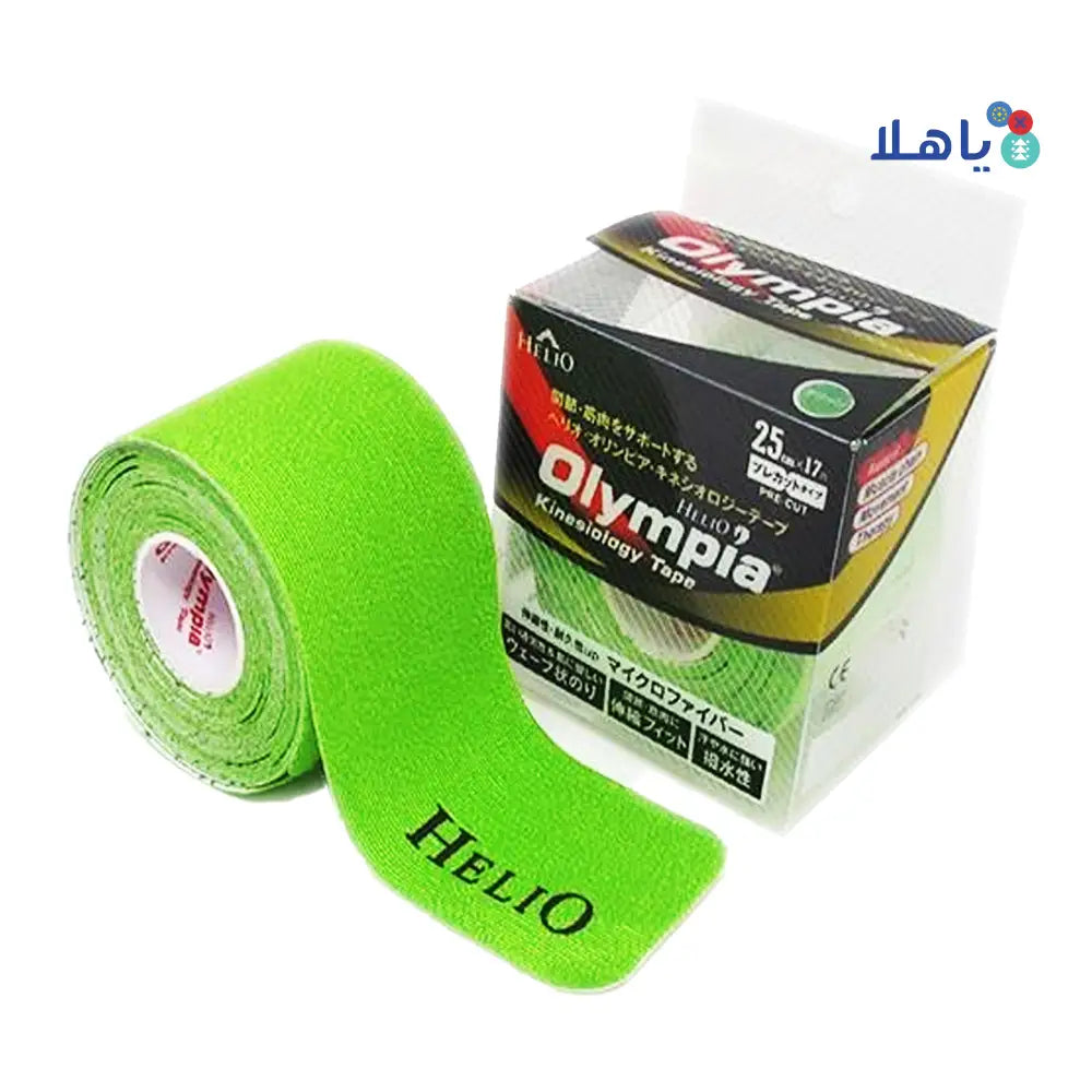 Olympia Kinesiology Tape 25cmx17-Green