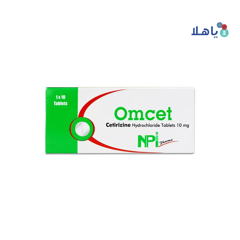 OMCET 10MG 28 TAB