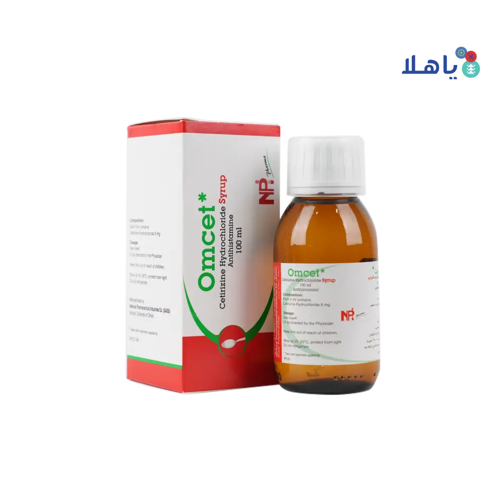 OMCET SYRUP 5MG/5ML 100 ML