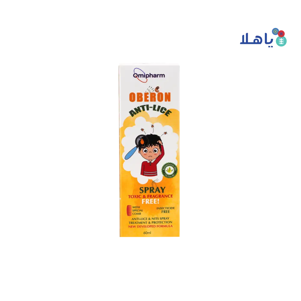 Omipharm Oberon Anti-Lice Spray 60ml