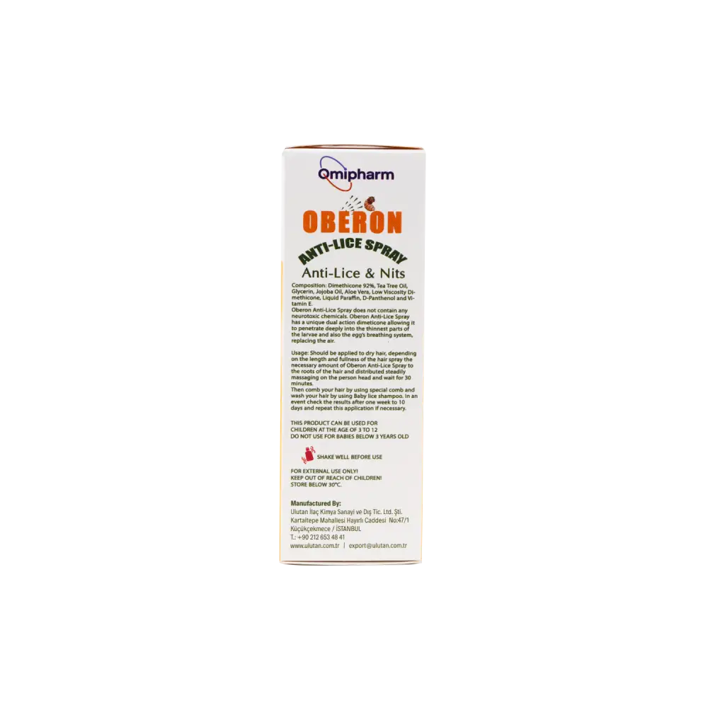 Omipharm Oberon Anti-Lice Spray 60ml