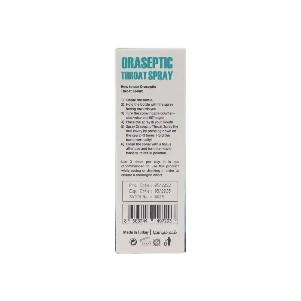 OMIPHARM - Omipharm Oraseptic Throat Spray 50ml - Pharmazone - 