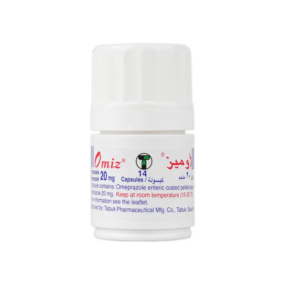 OMIZ CAPSULES 20MG 14 CAP