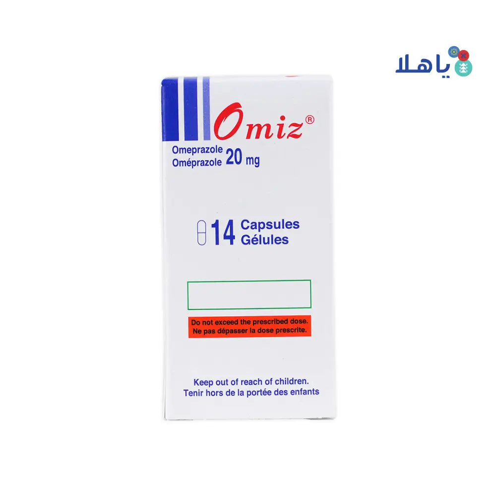 OMIZ CAPSULES 20MG 14 CAP