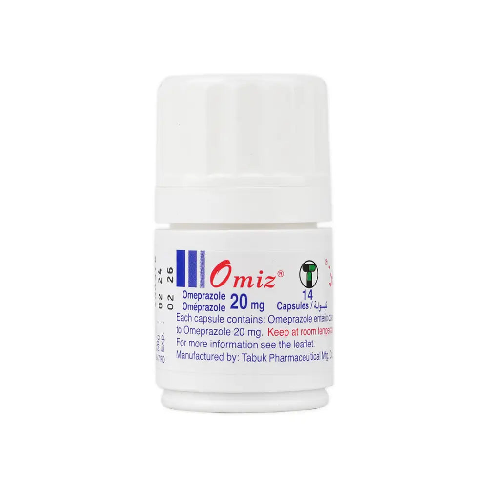 OMIZ CAPSULES 20MG 14 CAP