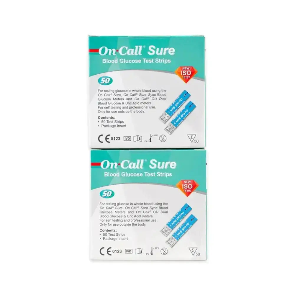 On Call - On Call Sure 50 Strips Duo Set - Pharmazone - 