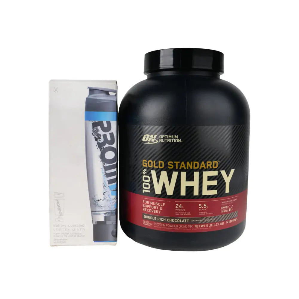 On Gold Standard Whey Protein + Mixer Set