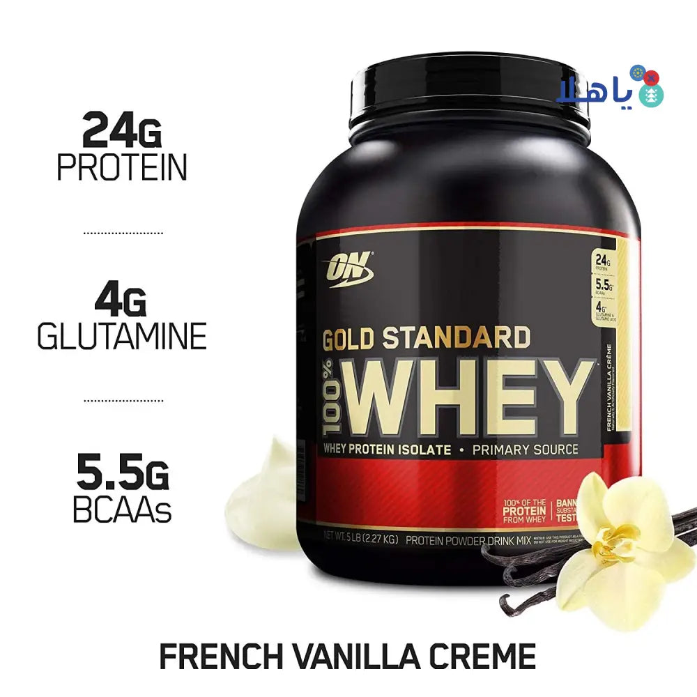 ON Gold Standard Whey Protein Vanilla - 2.273kg