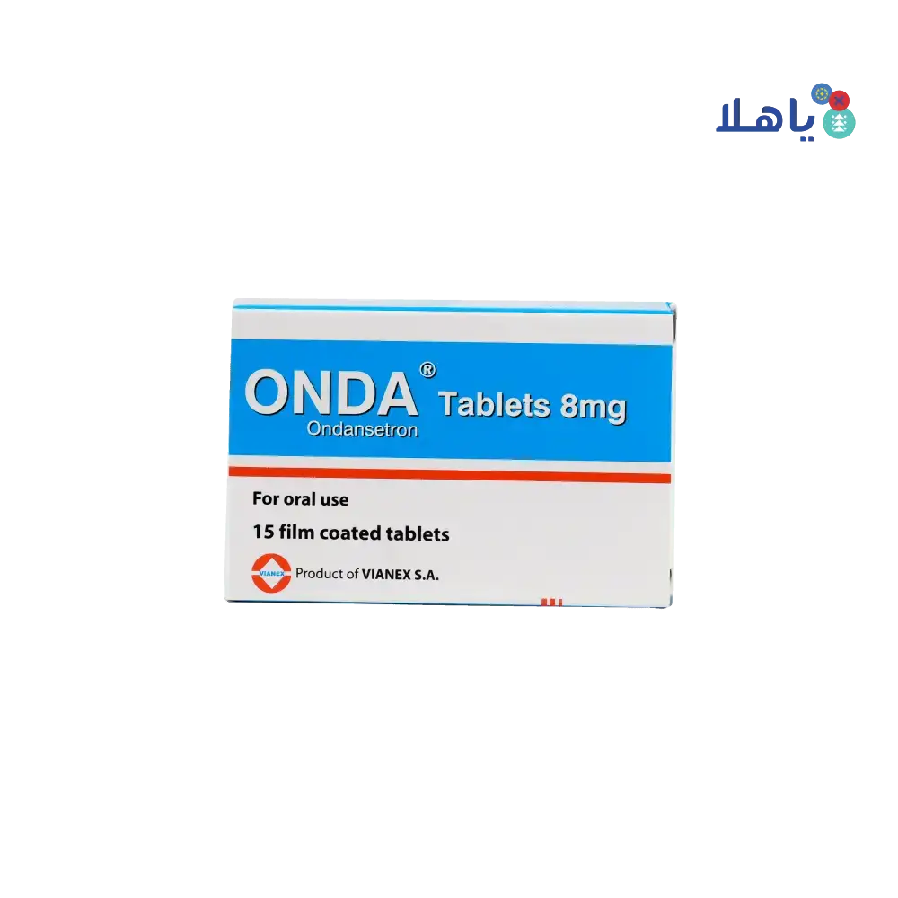 VIANEX S.A - ONDA 8MG 15TAB - Pharmazone - 