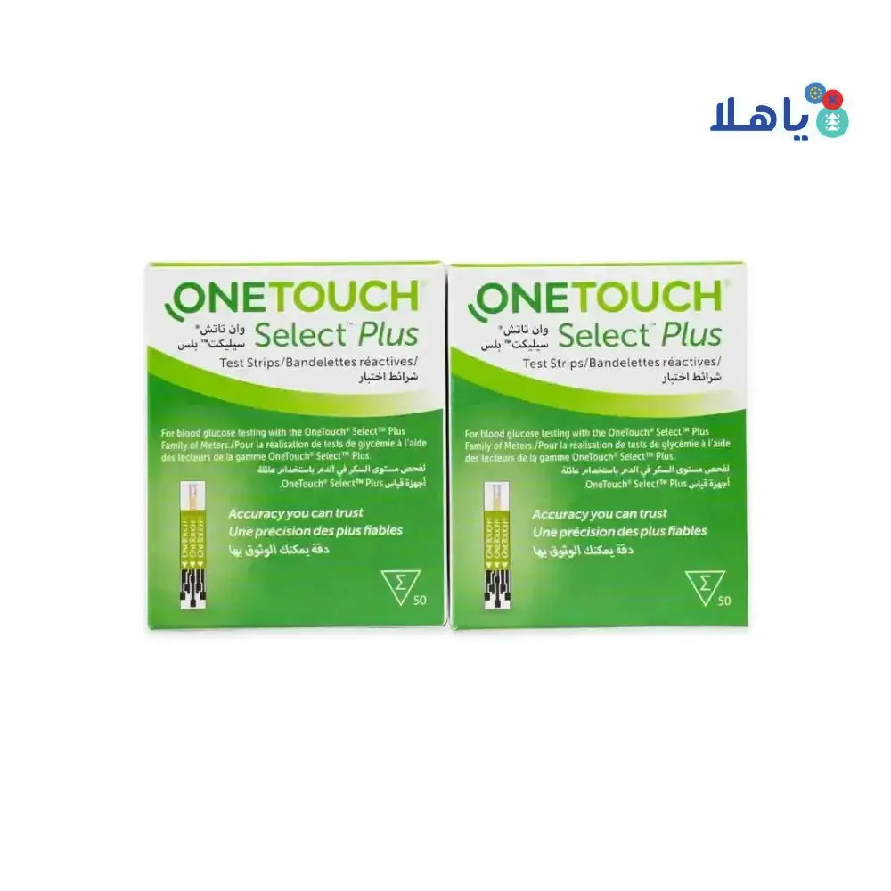 OnTouch - One Touch Select Plus 50 Strips Duo Set - Pharmazone - 