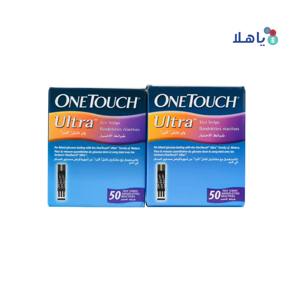 One Touch Ultra 50 Strips Duo Set