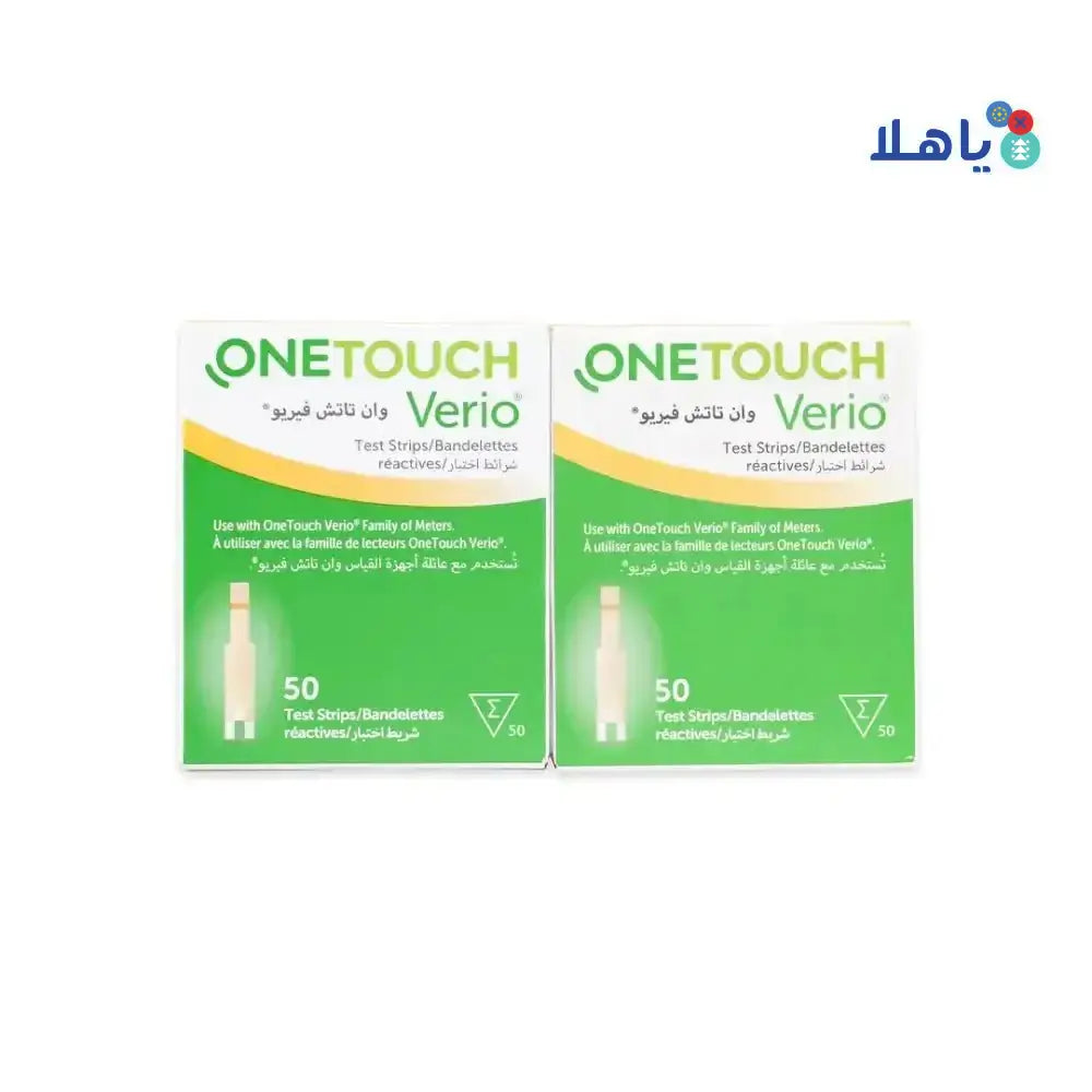 OneTouch - One Touch Verio 50 Strips Duo Set - Pharmazone - 