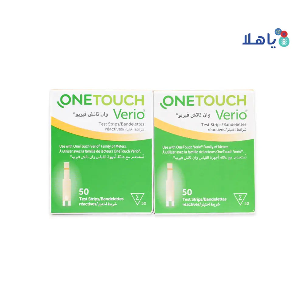 One Touch Verio 50 Strips Duo Set