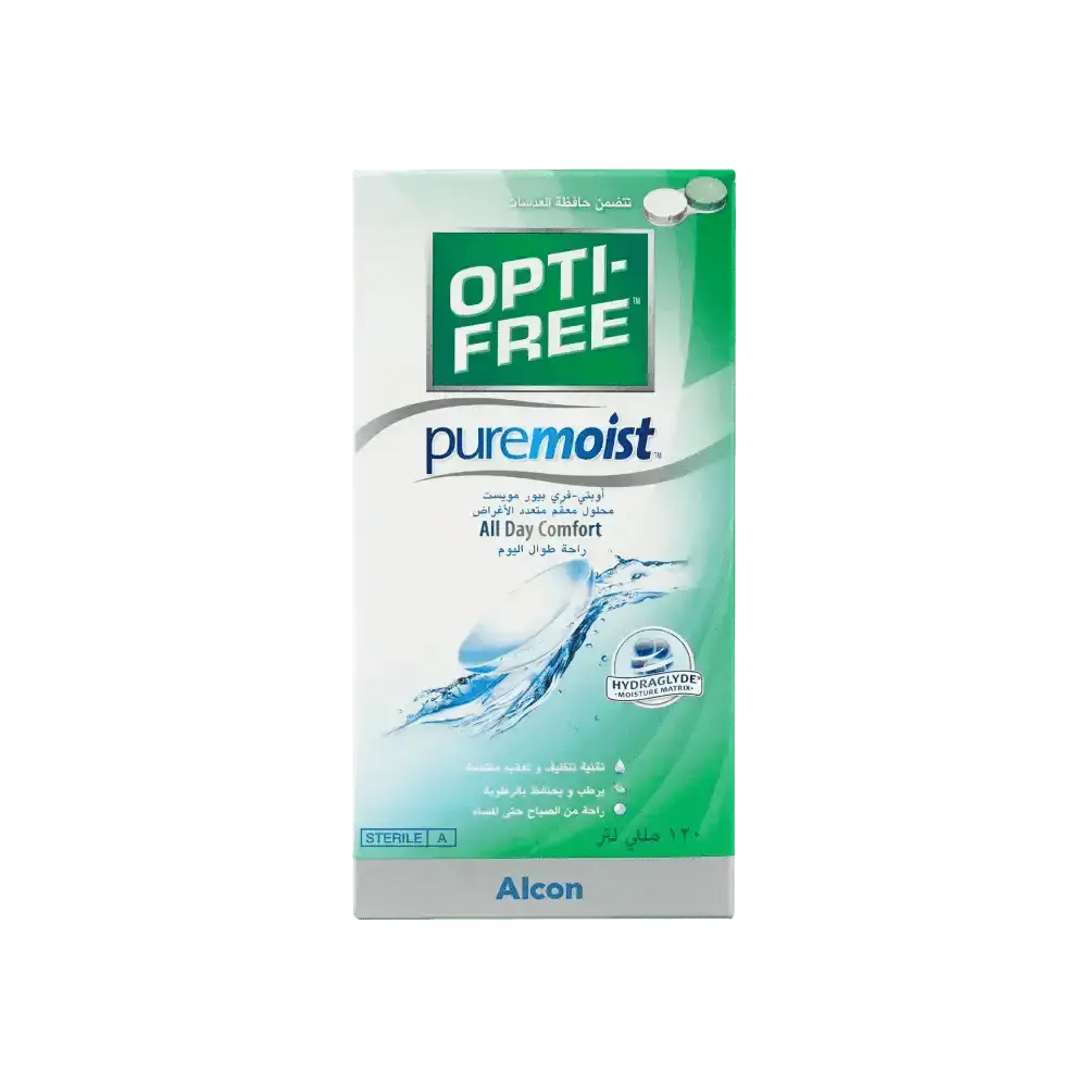 Opti Free - Opti Free Pure Moist Lens Solution 120ml - Pharmazone - 