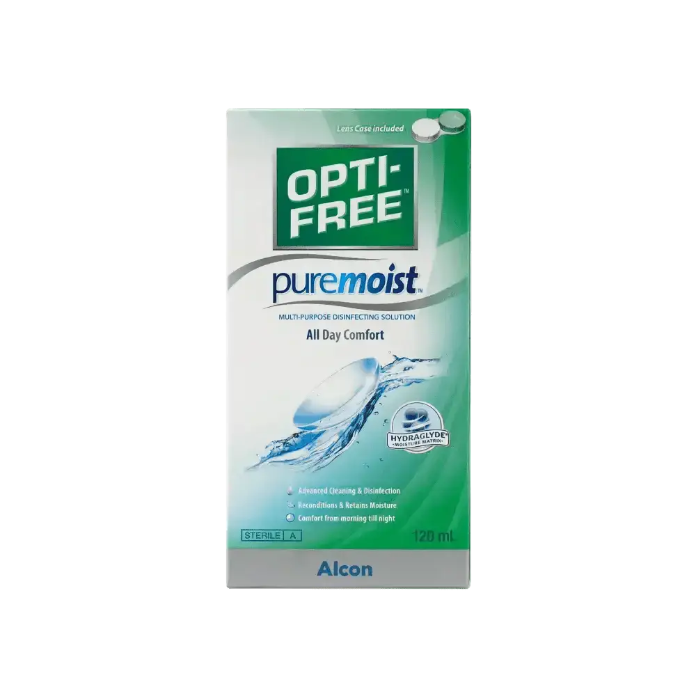 Opti Free - Opti Free Pure Moist Lens Solution 120ml - Pharmazone - 