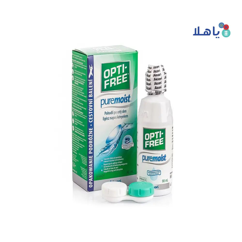 Opti Free Pure Moist Lens Solution 300ml