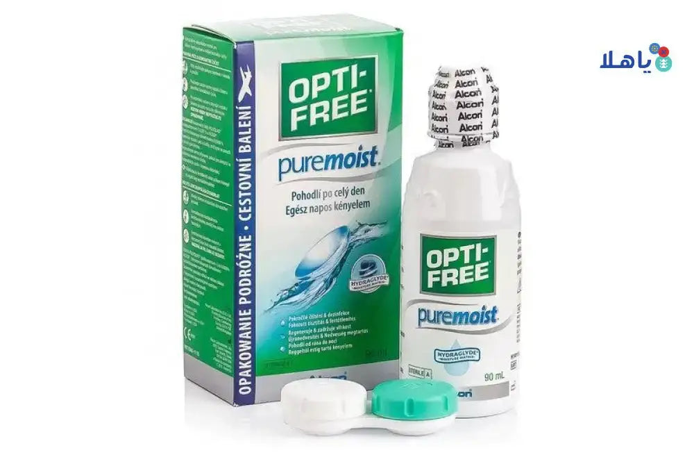 Opti Free - Opti Free Pure Moist Lens Solution 90ml - Pharmazone - 