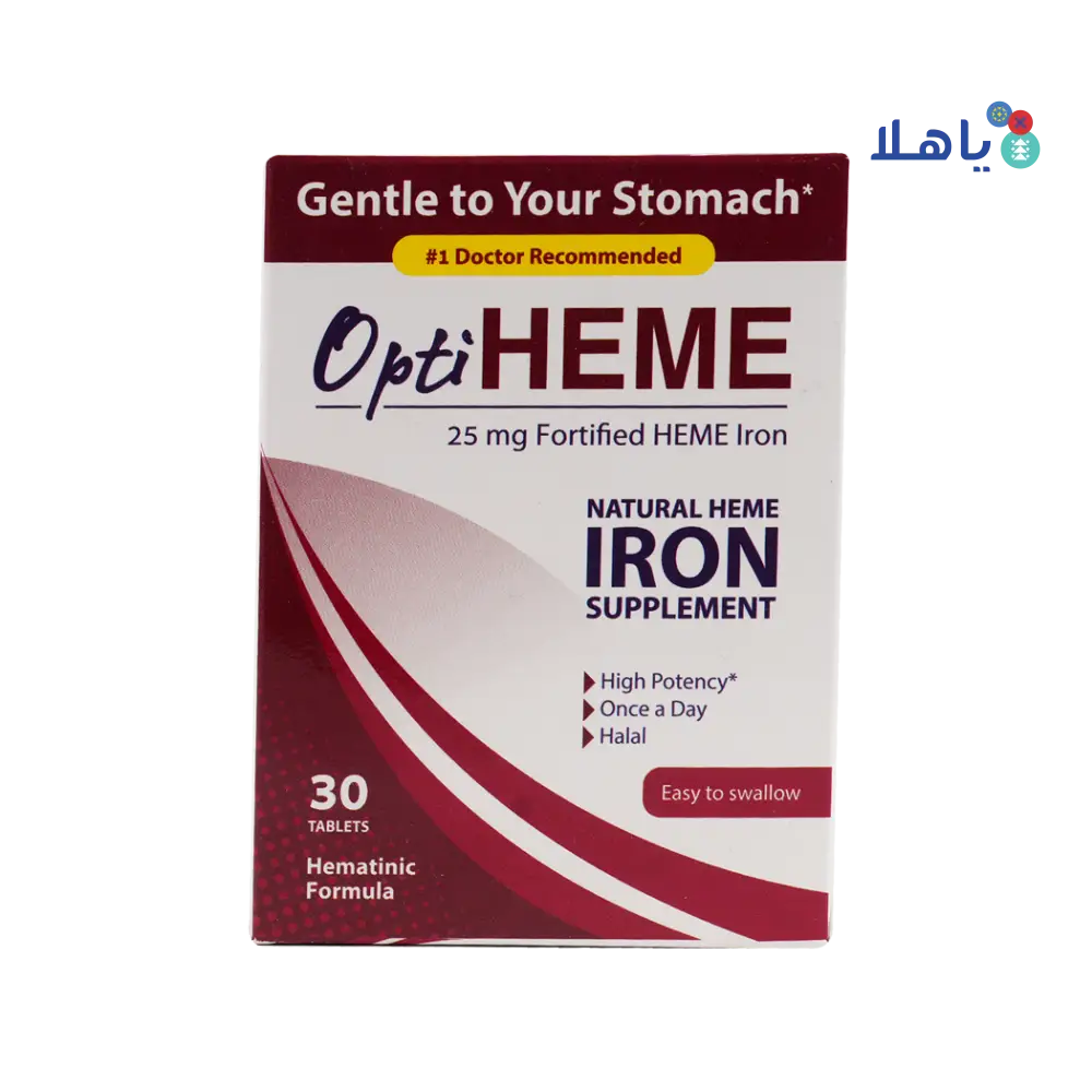 Opti Heme Iron 30 Tablets