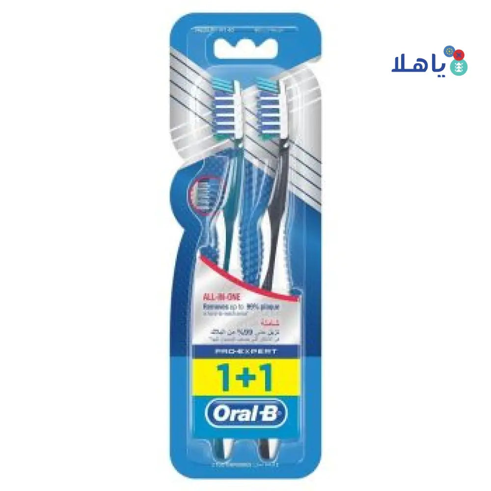 ORAL-B PRO-EXPERT EXTRA CLEAN 1+1 40M TOOTHBRUSH 594595