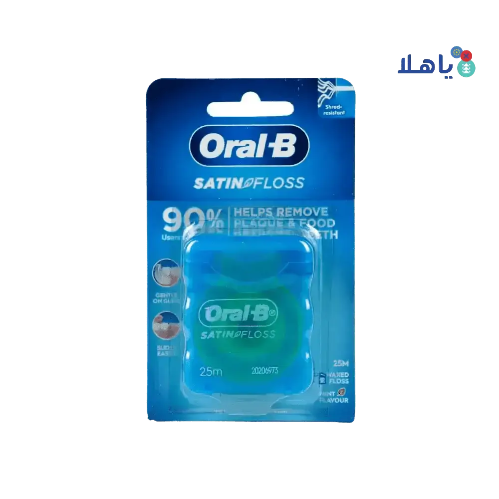 P&G Oral B - Oral - B Satin Floss Mint 25m - 470951 - Pharmazone - 