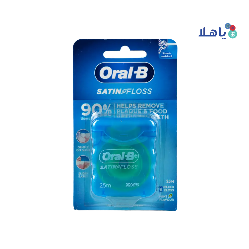 ORAL-B SATIN FLOSS MINT 25M 470951