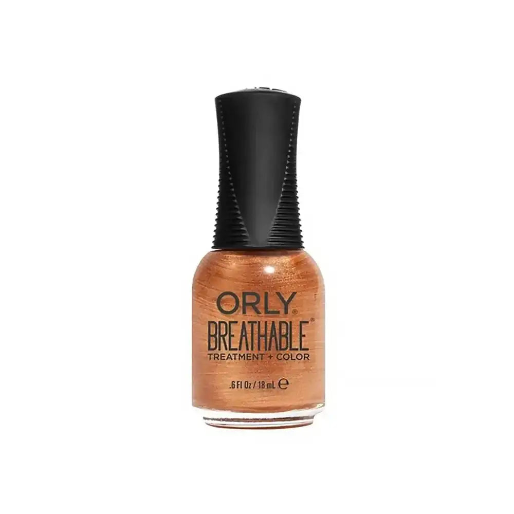 ORLY BEAUTY - ORLY BREATHABLE NAIL POLISH GOLDEN GIRL 18ML - Pharmazone - 