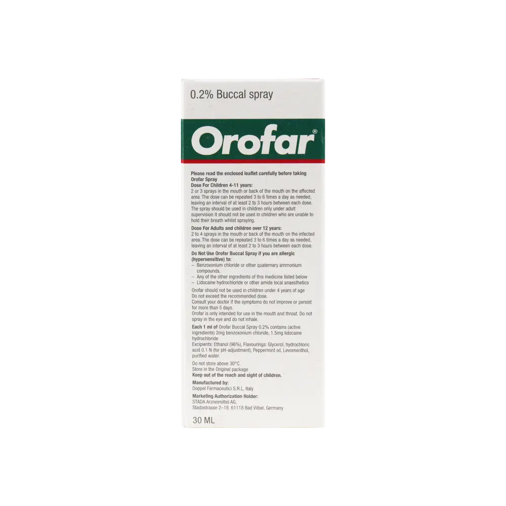 OROFAR SPRAY 30 ML