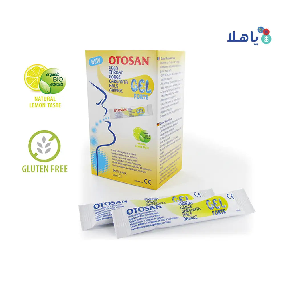 OTOSAN GOLA THROAT GEL FORTE 10ML X 14 STICK PACK