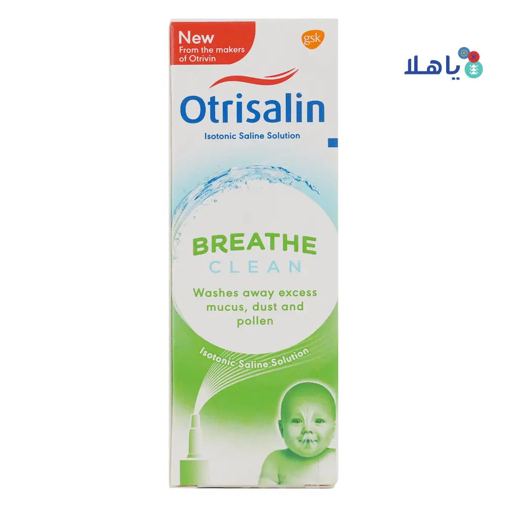 Otrisalin Isotonic Saline Breathe Clean Nasal Spray 15ml