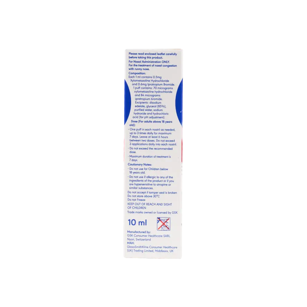 Otrivin Dual Relief 2in1 Nasal Spray 10ml