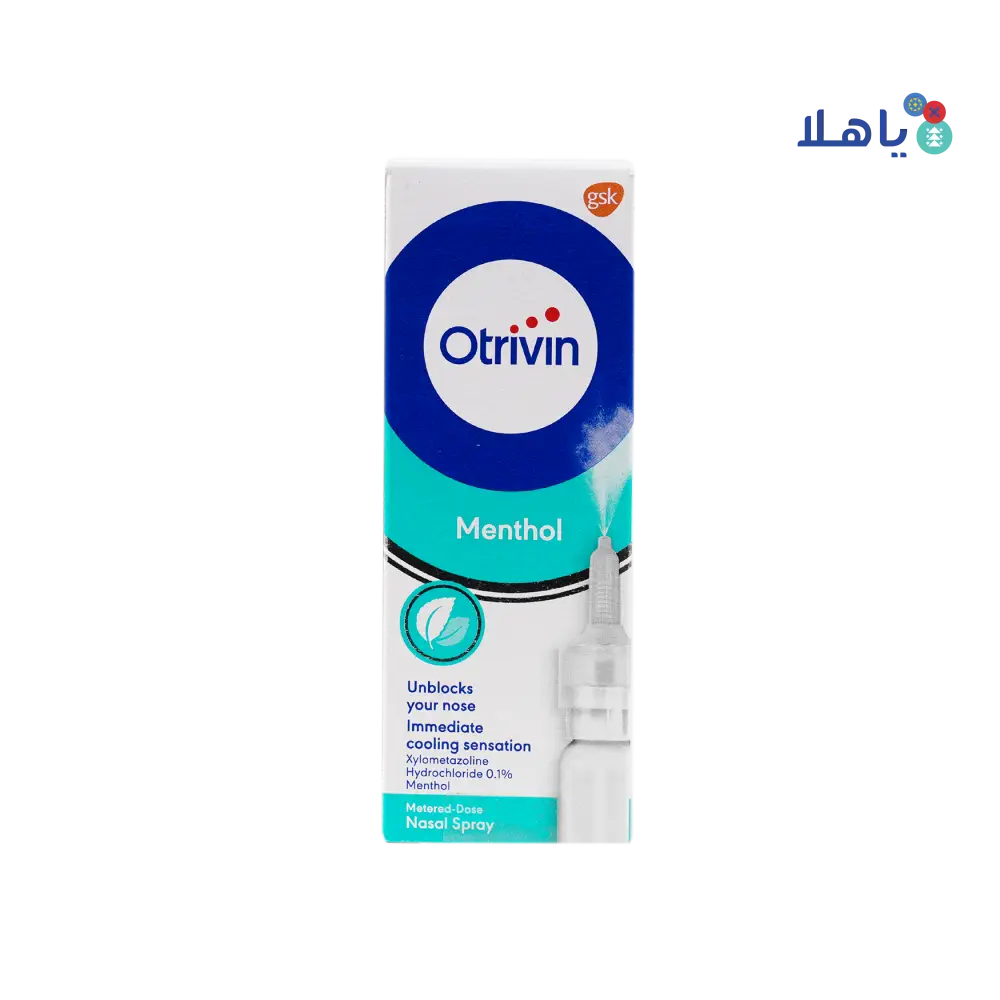 OTRIVIN MENTHOL 0.1% SPRAY 10 ML