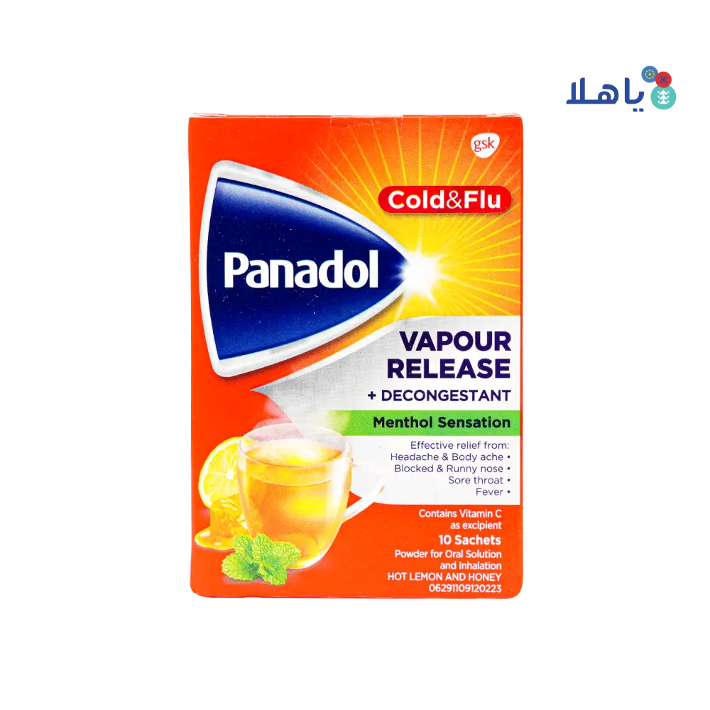 PANADOL COLD+FLU RELEASE 10SACH