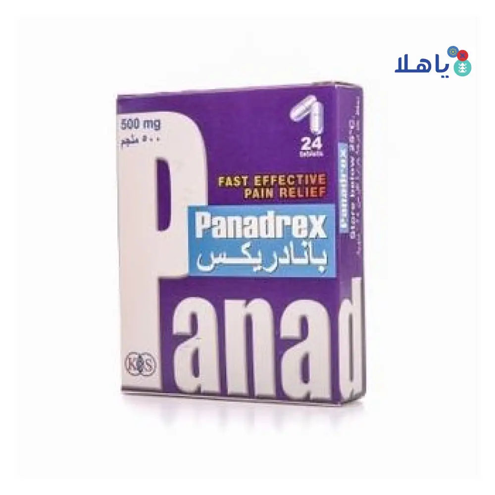 PANADREX PURE 500MG 24 TAB