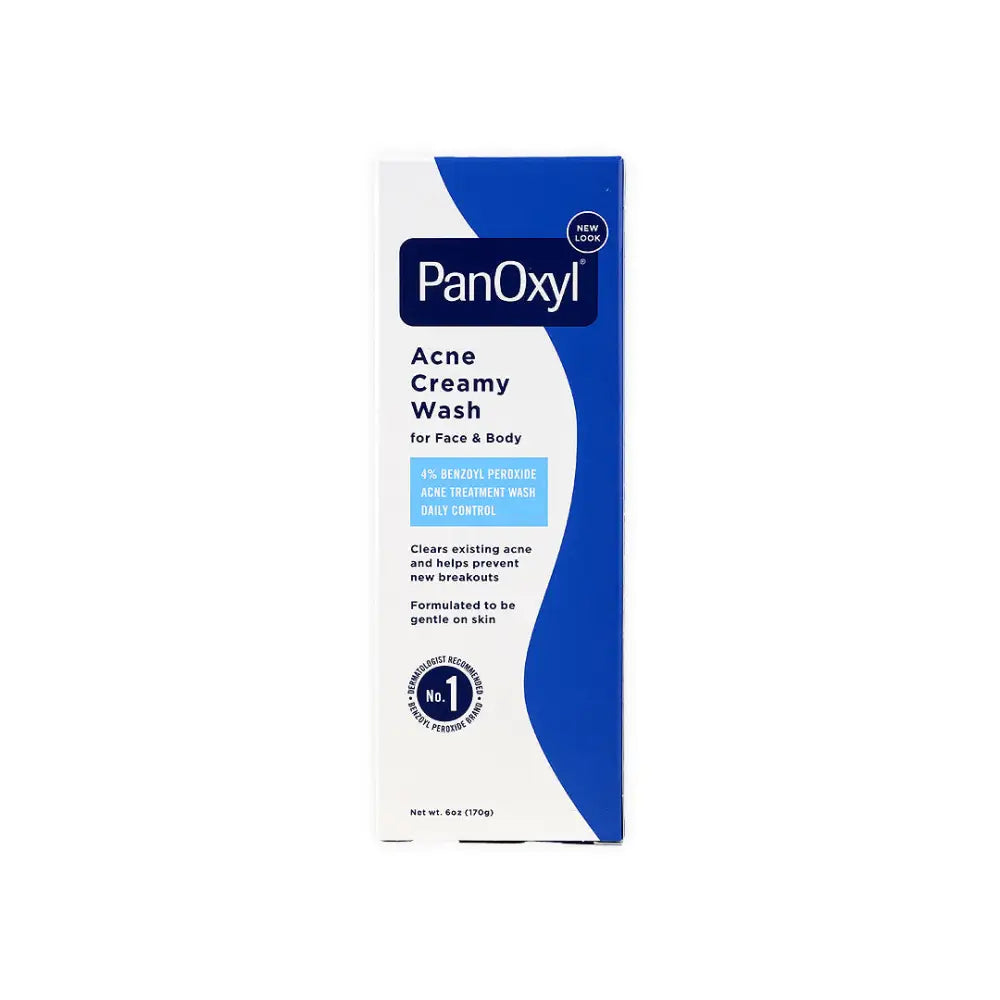 PANOXYL ACNE CREAMY WASH 4% BENZOYL 170G