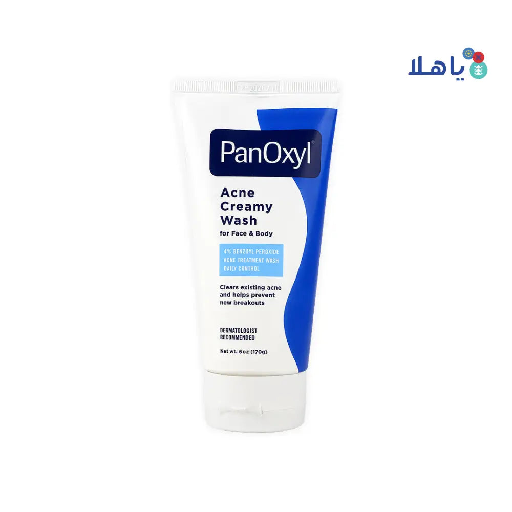 PANOXYL ACNE CREAMY WASH 4% BENZOYL 170G