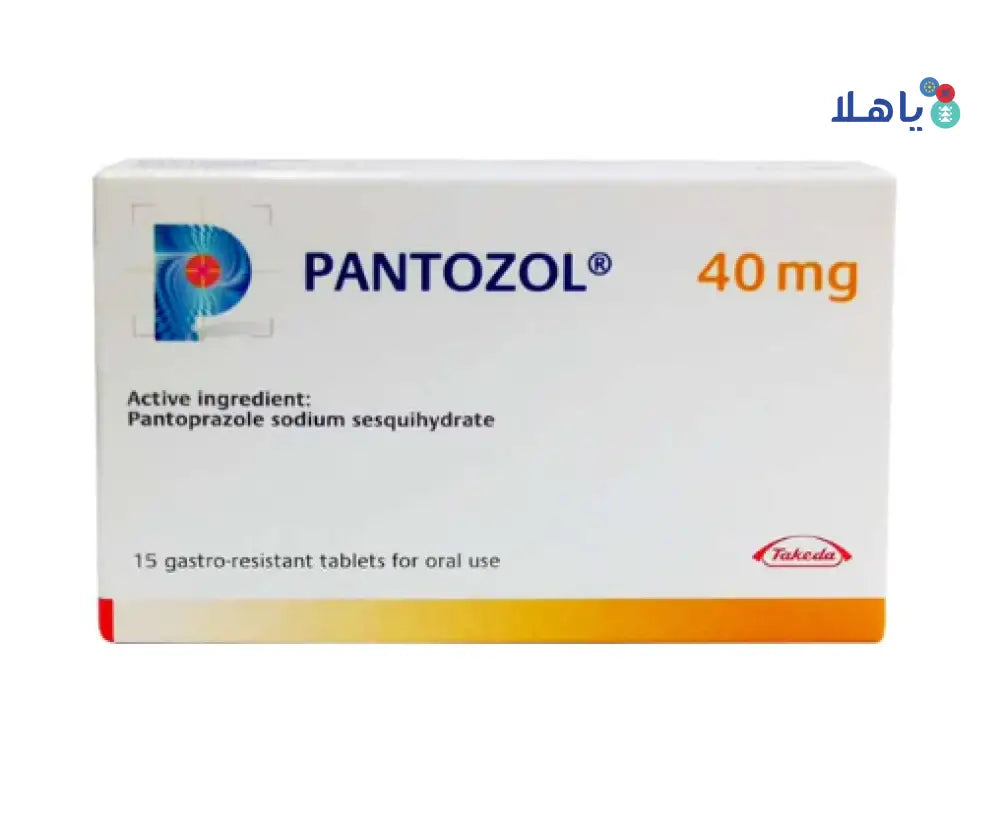 PANTOZOL 40MG 15 TAB