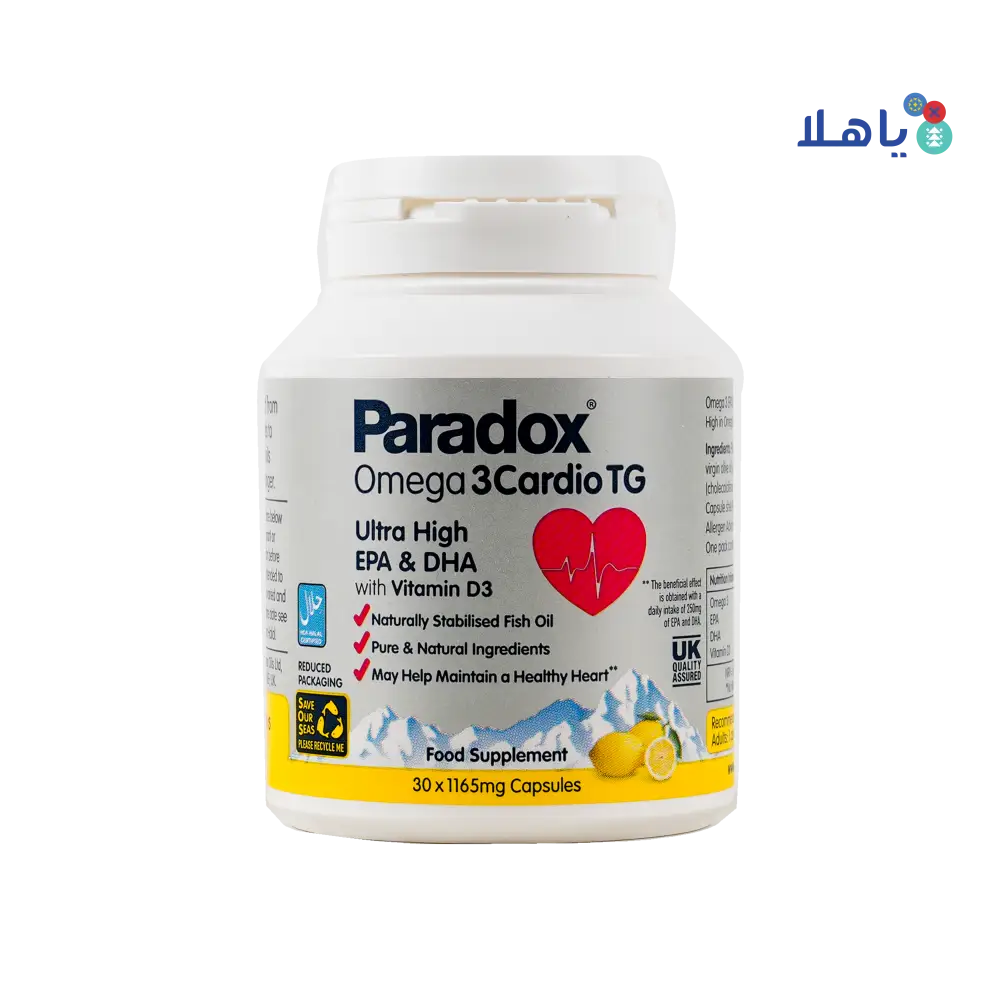 PARADOX OMEGA-3 CARDIO TG 30CAP