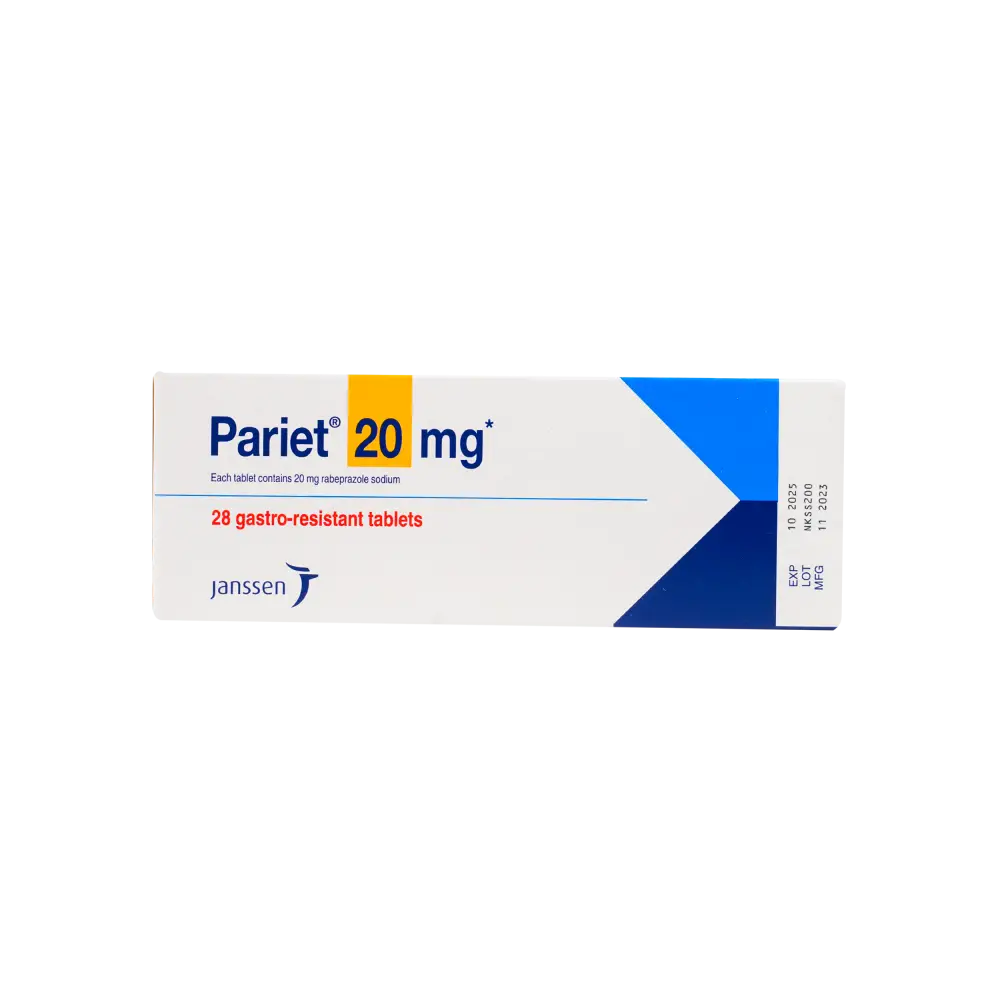 PARIET 20MG 28 TAB