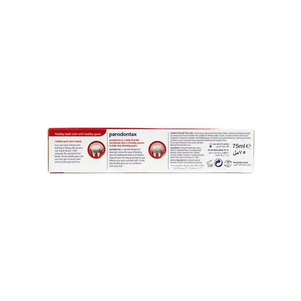 PARODONTAX - Parodontax Whitening Toothpaste 75ml - GS332 - Pharmazone - 