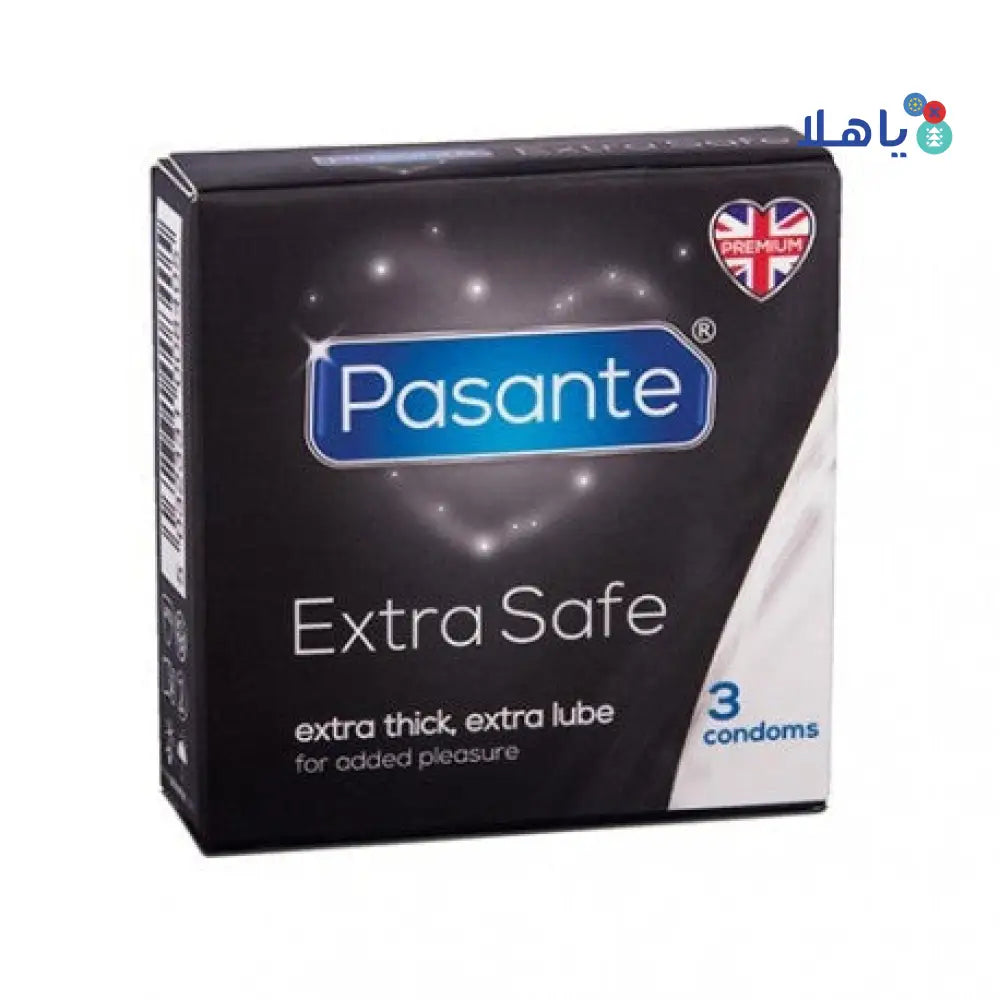 PASANTE CONDOM EXTRA SAFE 3PCS