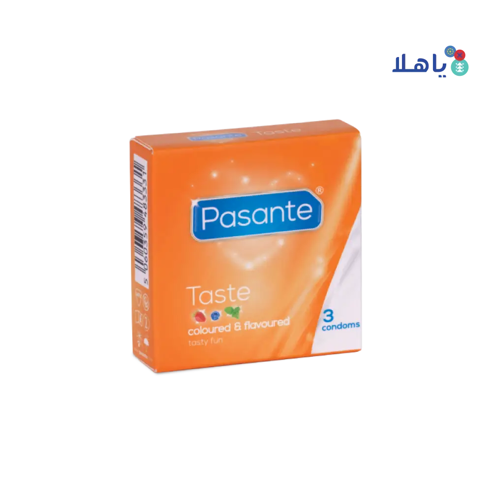 PASANTE CONDOM FLAVOURS 3PCS