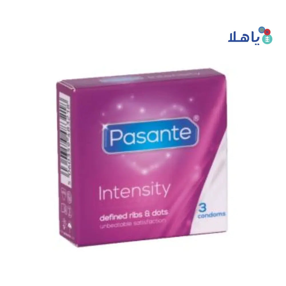 PASANTE CONDOM INTENSITY 3PCS