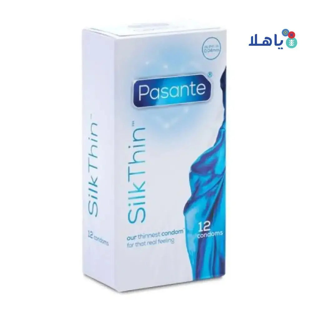 PASANTE - Pasante Condom Silk Thin12Pcs - Pharmazone - 