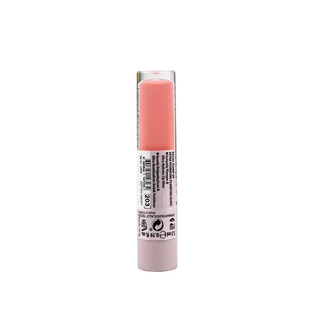 Pastel Plump Up Extra Hydrating Plumping Gloss 5.3ml-203