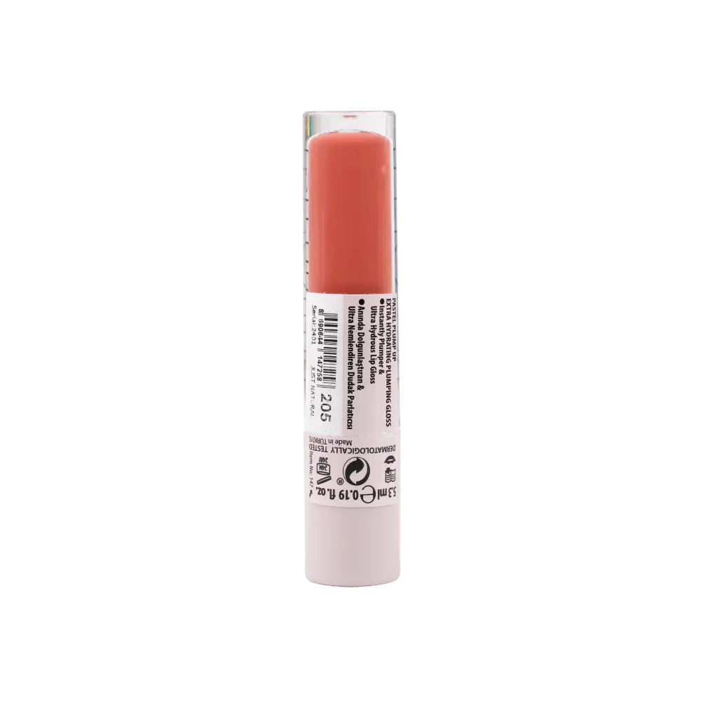 Pastel Plump Up Extra Hydrating Plumping Gloss 5.3ml-205