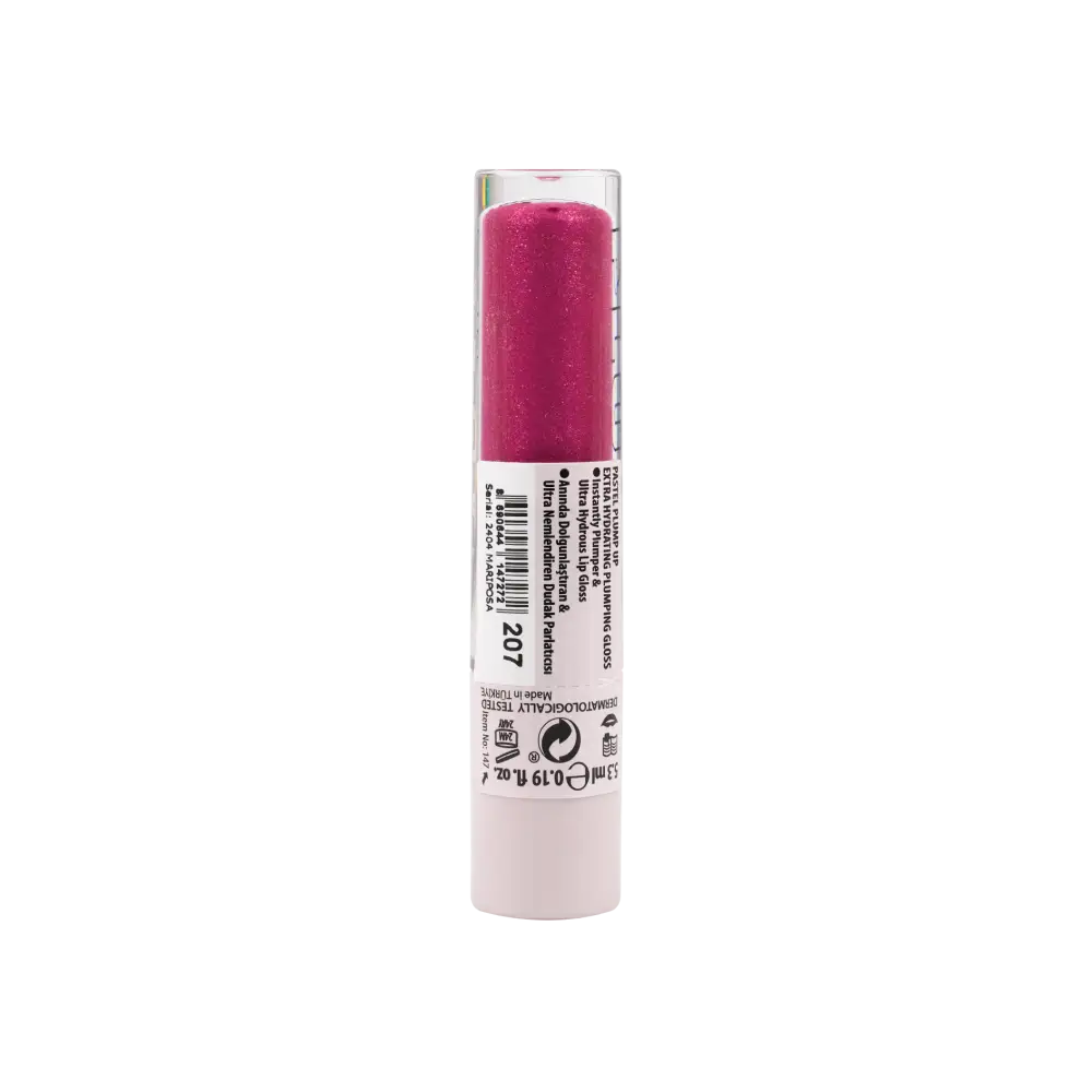 Pastel Plump Up Extra Hydrating Plumping Gloss 5.3ml-207